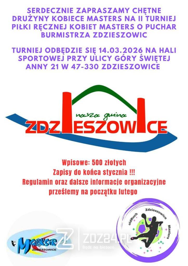 news 2026 01 turniej pilki recznej kobiet masters w zdzieszowicach