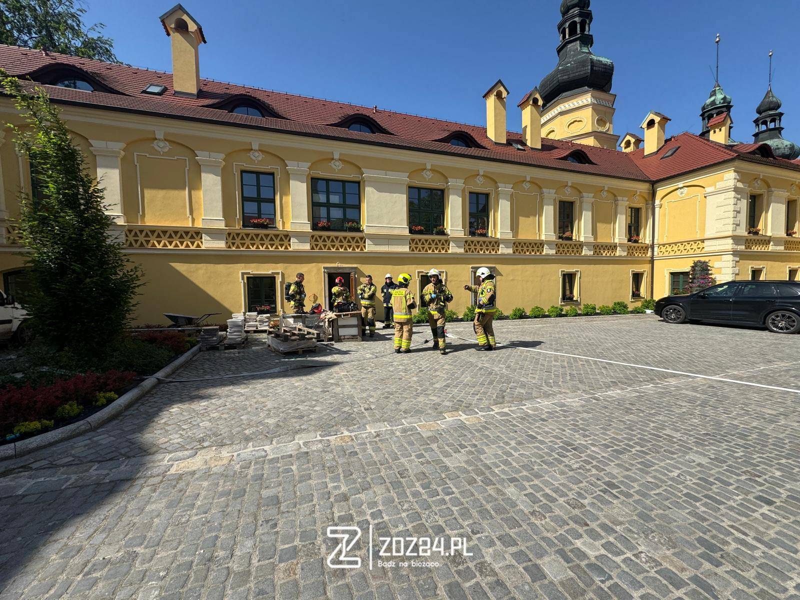news 2026 05 cwiczenia strazy osp w palacu zyrowej 05