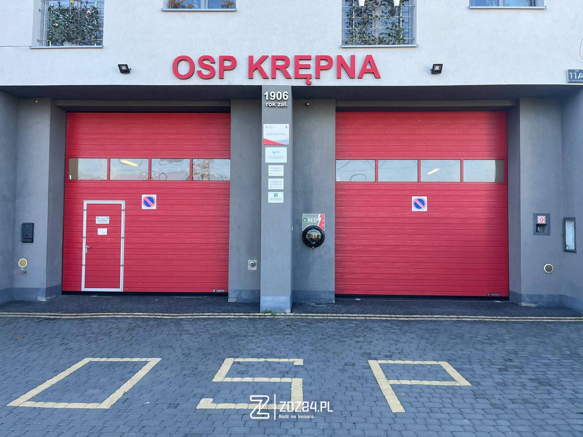 news 2026 10 kolejny defibrylator w gminie zdzieszowice przy osp krepna 01